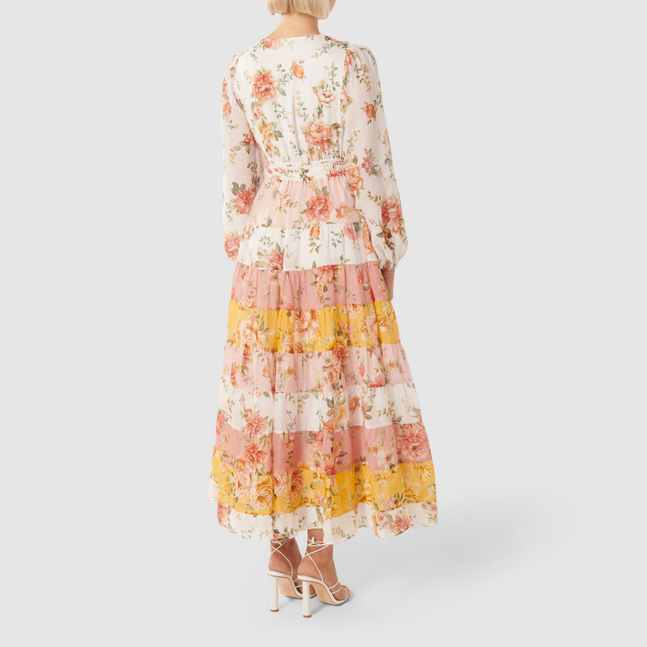 Lucinda Dress in Buttercream Floral main image 0