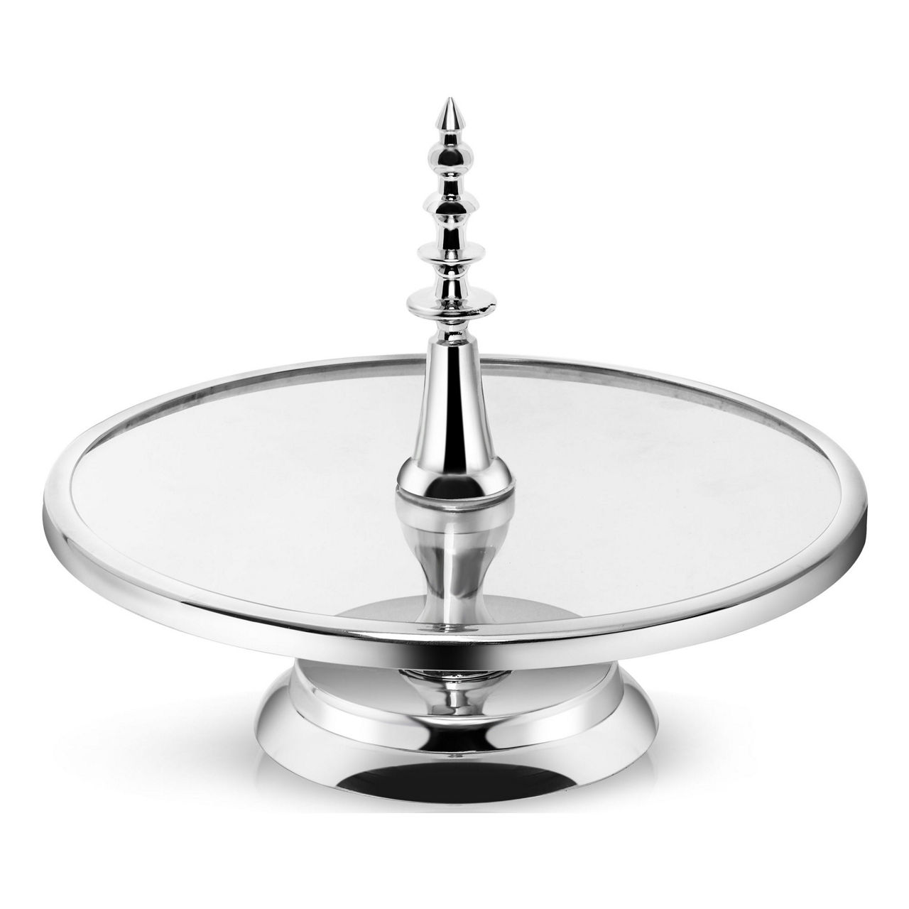 Mercury glass cake outlet stand