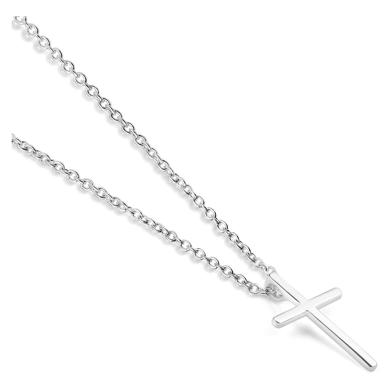 NEWBRIDGE SILVERWARE Silver Plated Cross Pendant