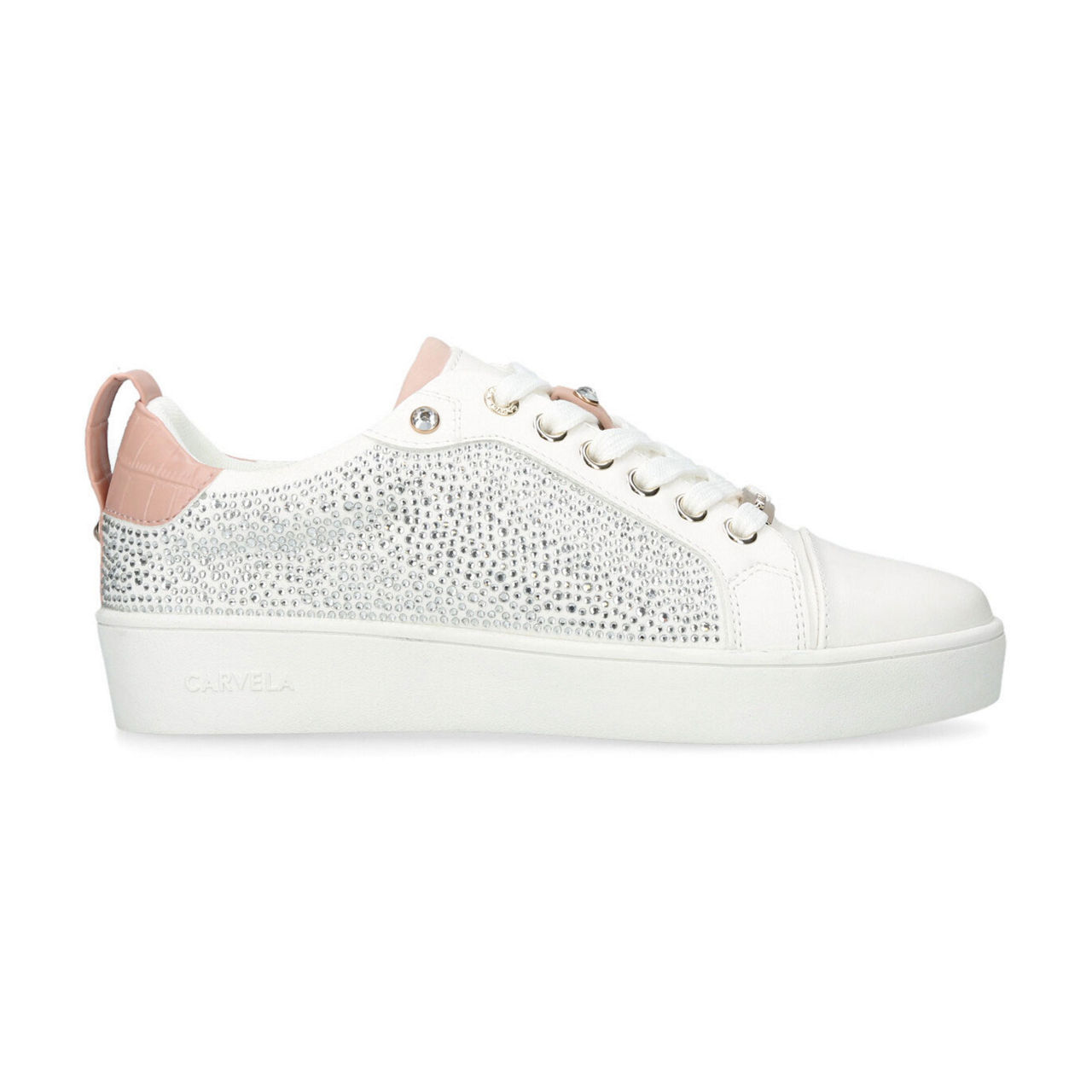 Carvela embellished sale trainers