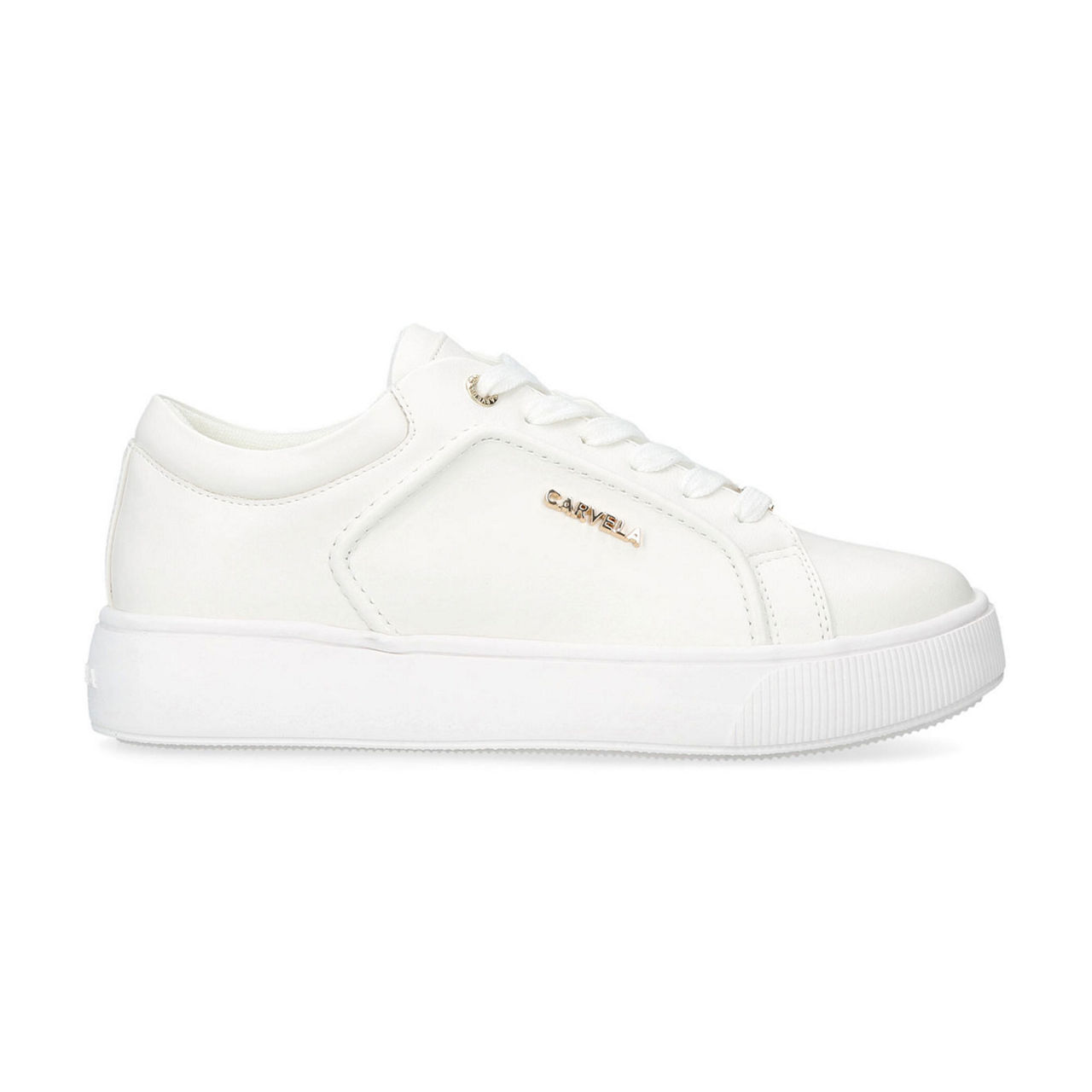 CARVELA Soar Jewel 2 Lace Up Trainers WHITE