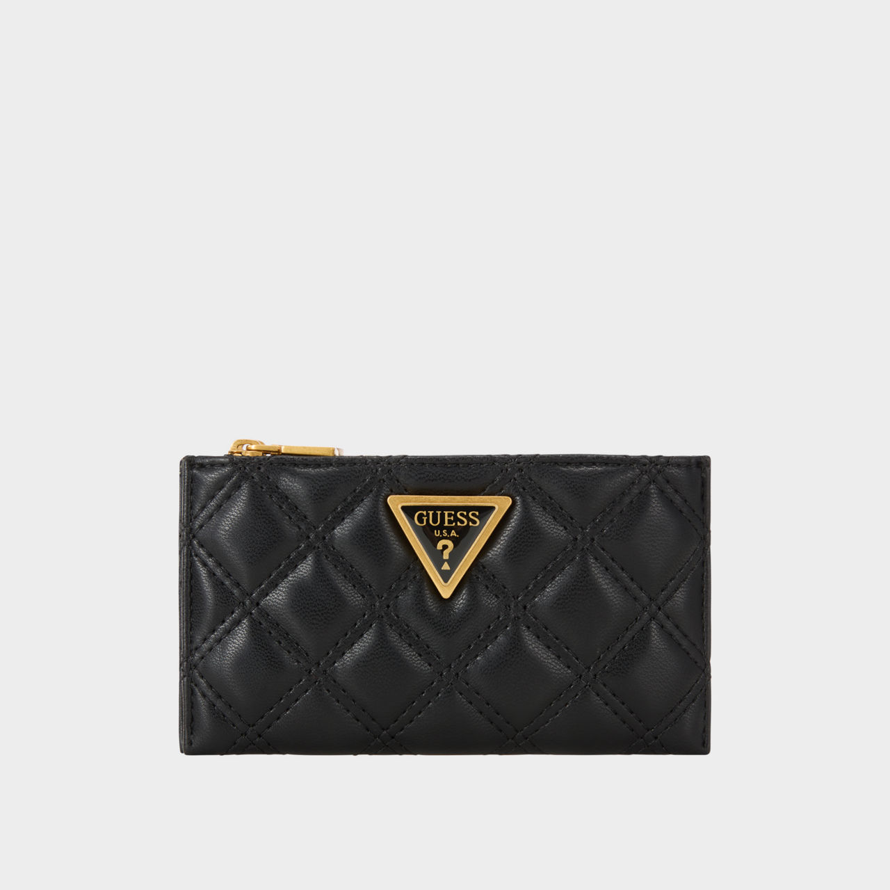 GUESS Giully Zip Coin Purse Black