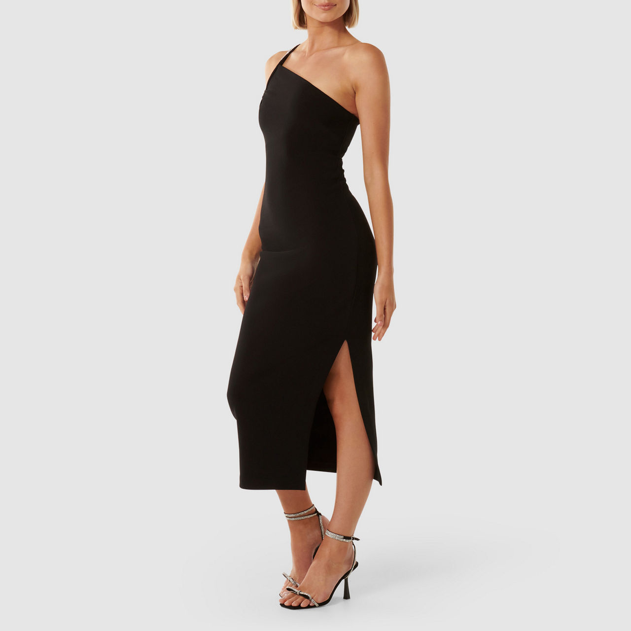 Jada Ivory MIDI Dress