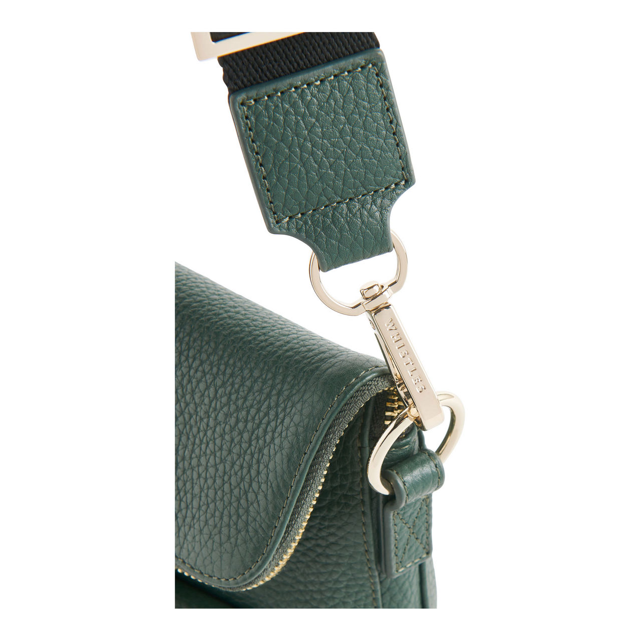 WHISTLES Vida Leather Crossbody Bag