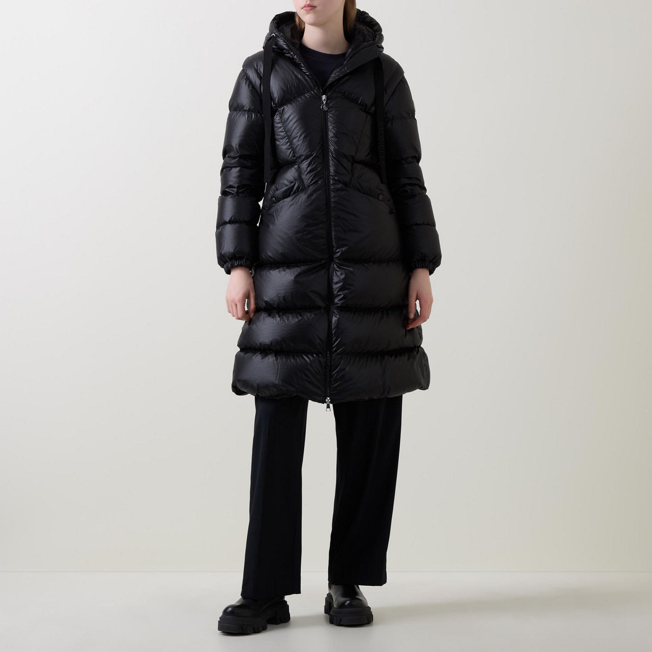 MONCLER Selenga Longline Padded Coat