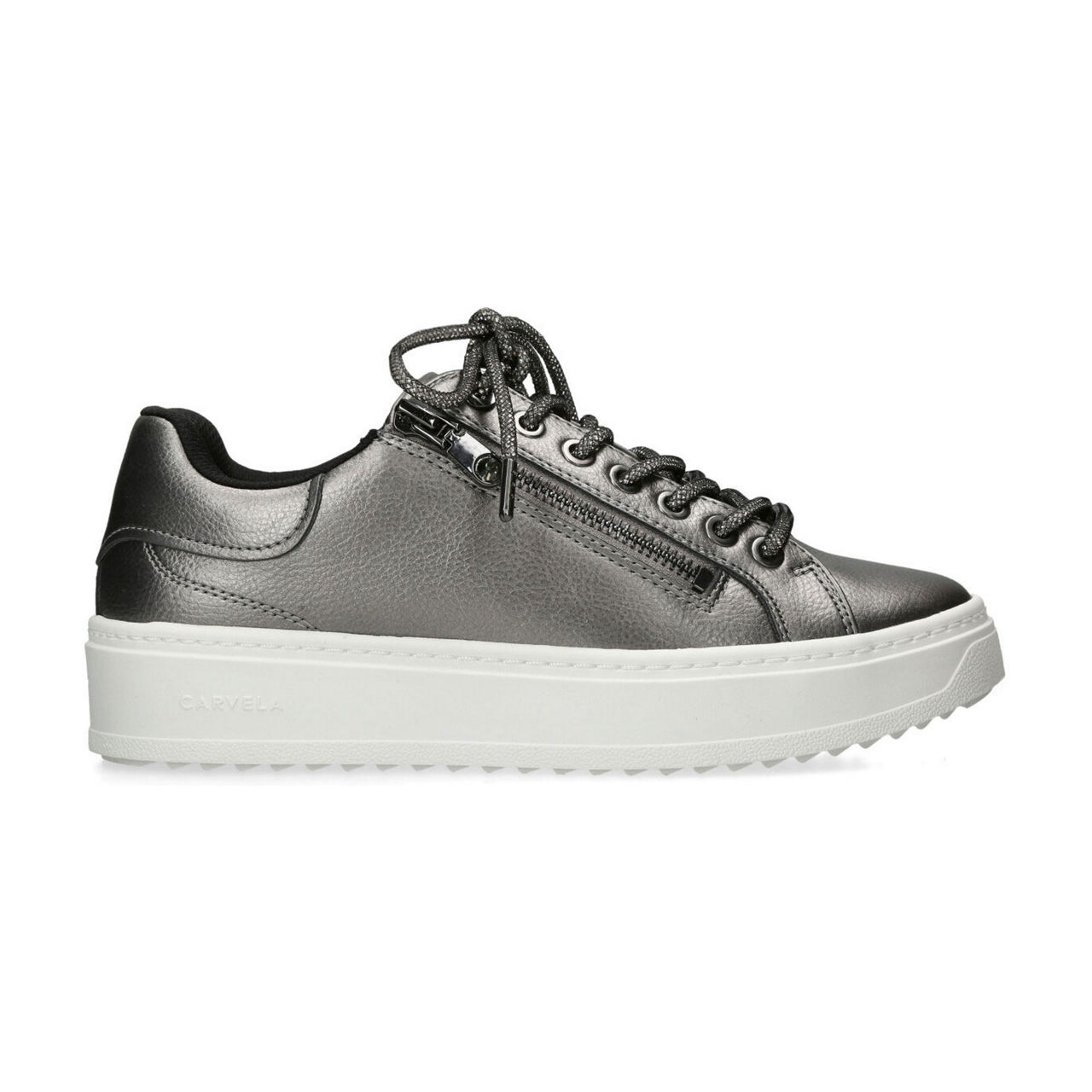 Carvela laidback hot sale trainers black