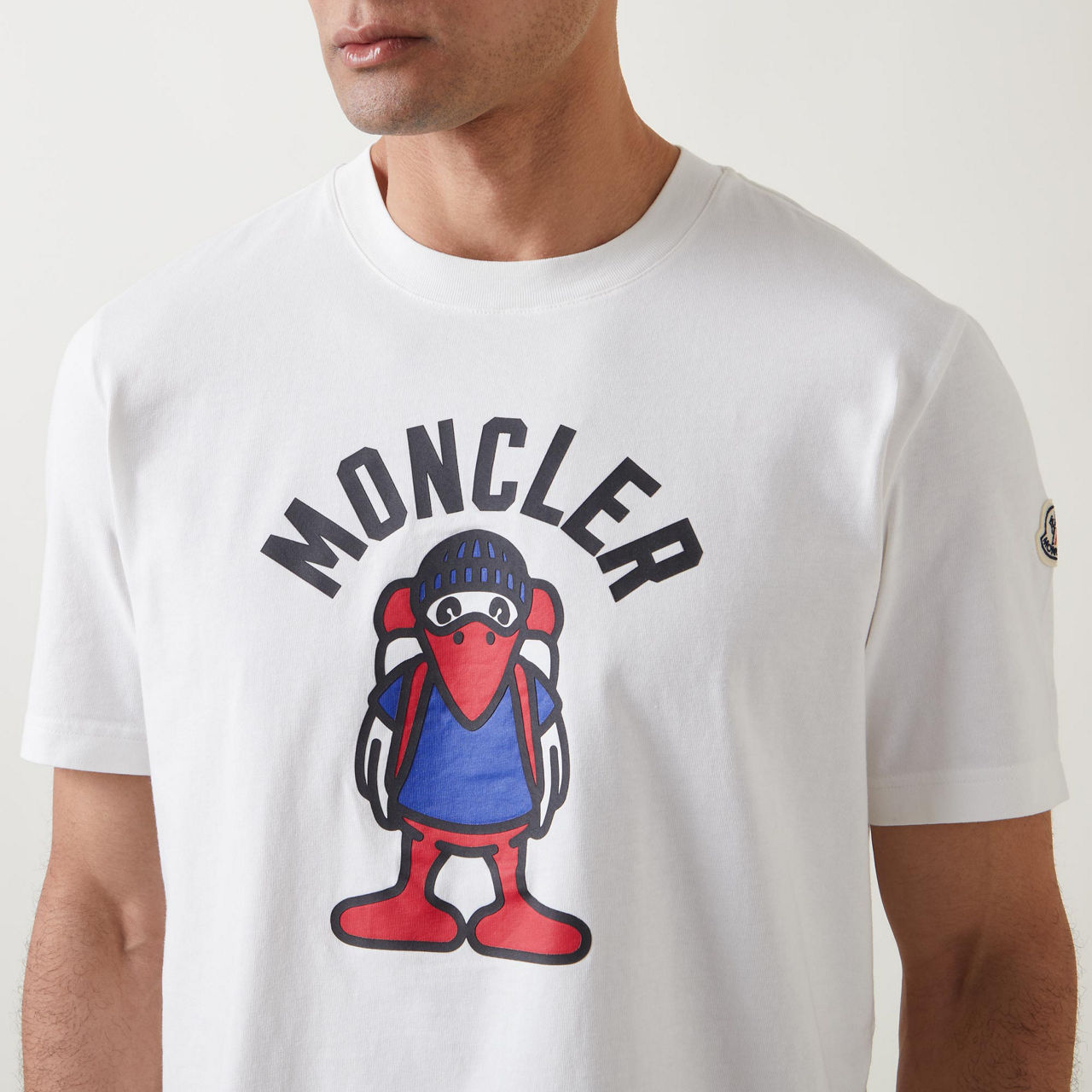 Moncler print shop t shirt