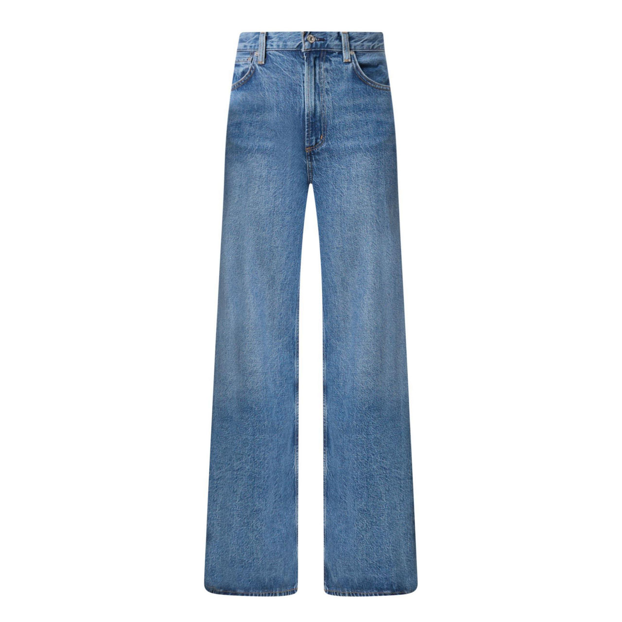 Mid rise hotsell wide leg jeans