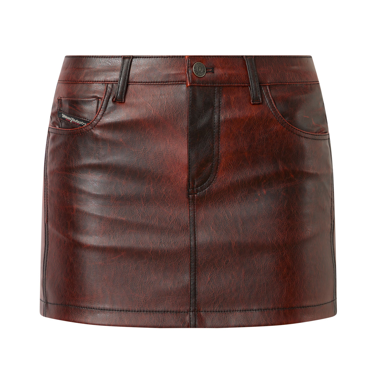 Leather skirt outlet brown thomas