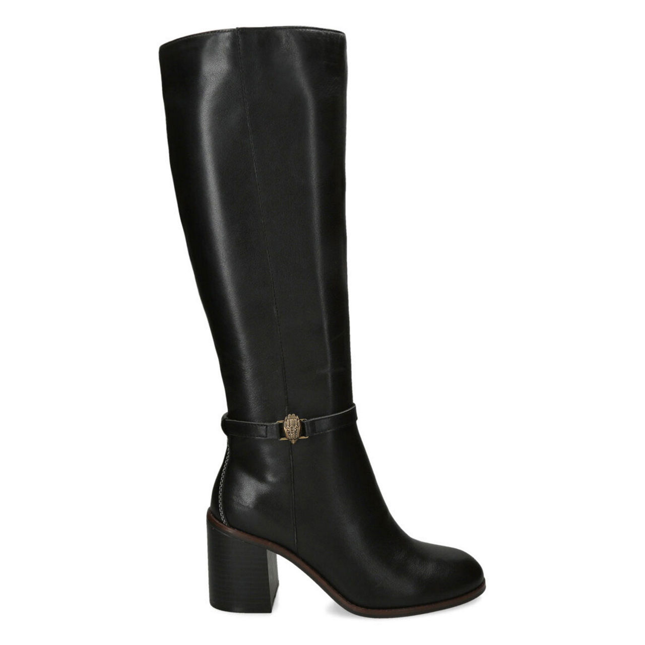 KURT GEIGER LONDON Shoreditch Block Knee High Boots