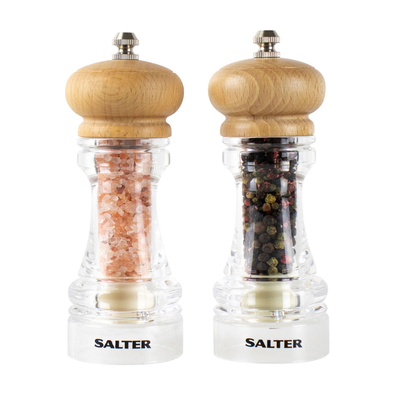 Salter Salt & Pepper Mills  Electric & Manual Pepper Grinders