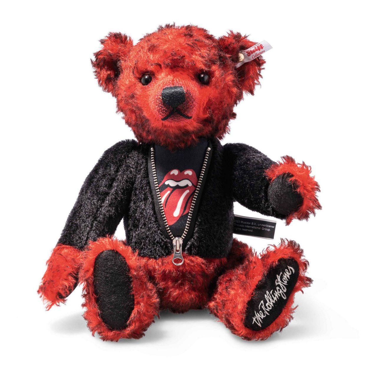 STEIFF BEARS Steiff Rocks The Rolling Stones Teddy Bear 35cm