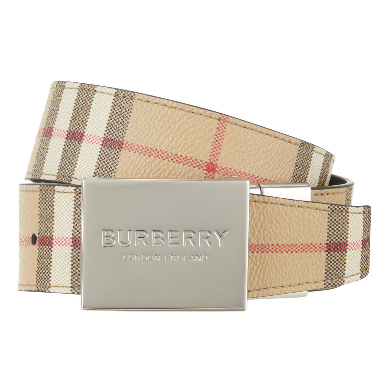 Burberry discount plaque belt