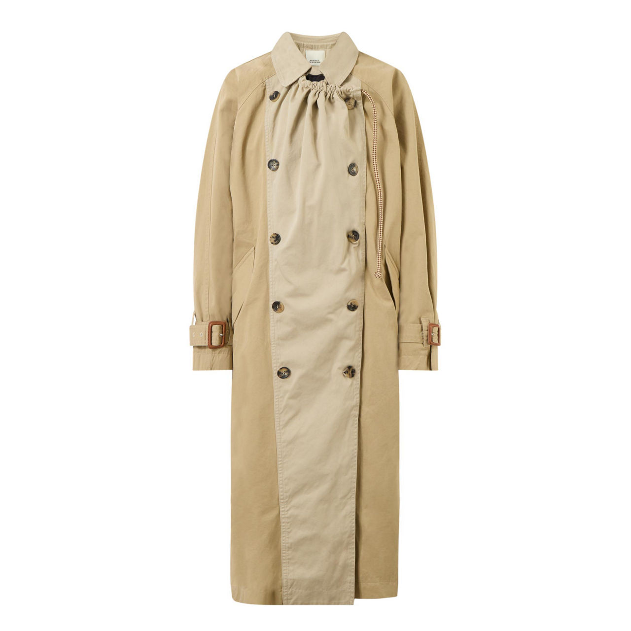 Isabel Marant double-breasted midi coat - Neutrals