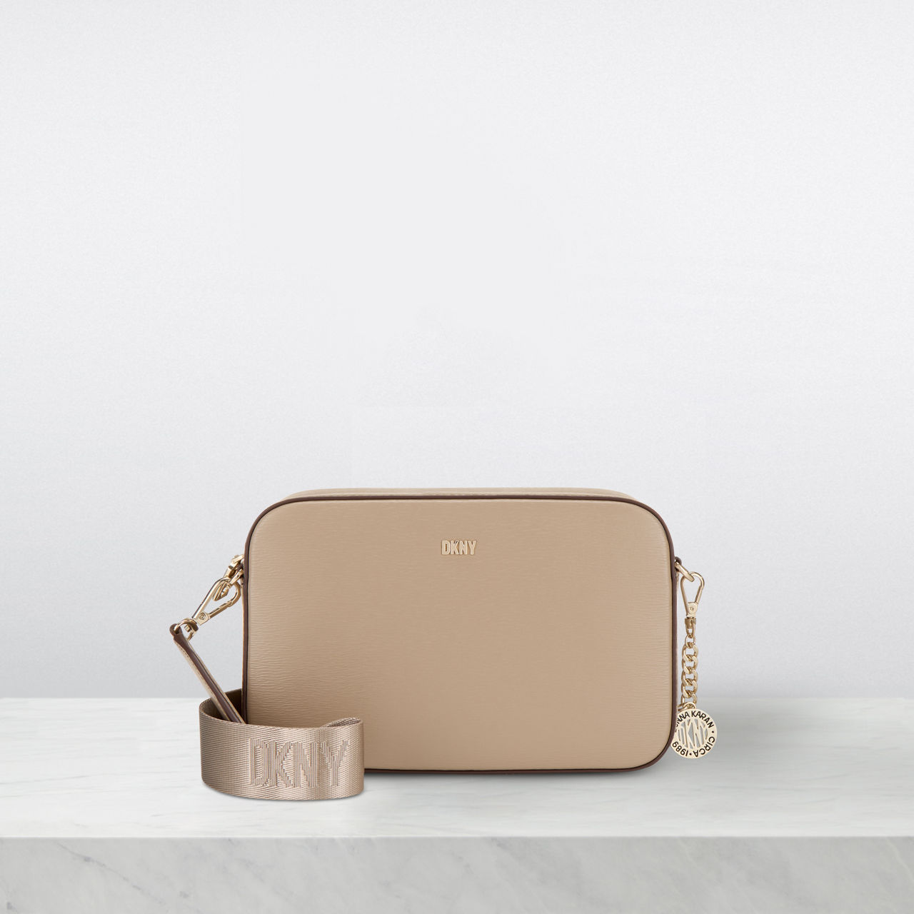 DKNY Bryant Camera Crossbody Bag Toffee