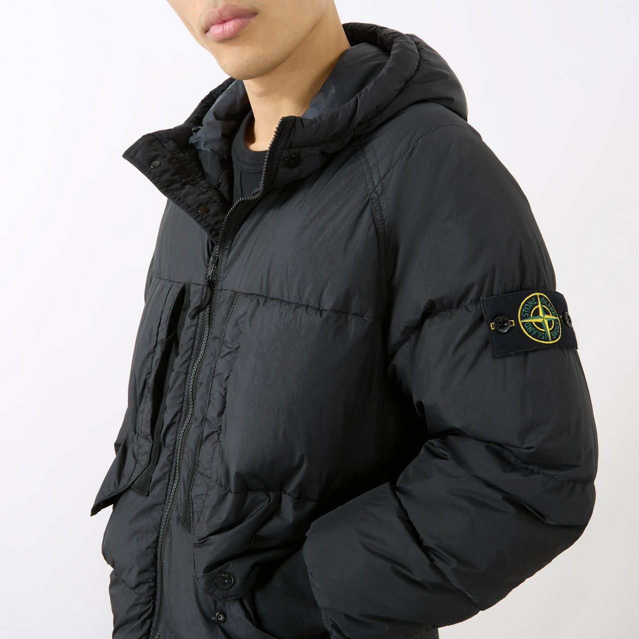 Mens stone 2024 island bubble coat