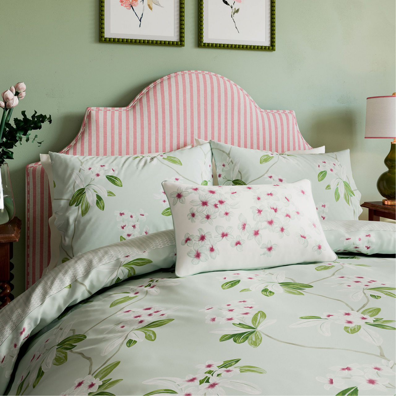 SANDERSON OPTIONS Oleander Duvet Cover Set