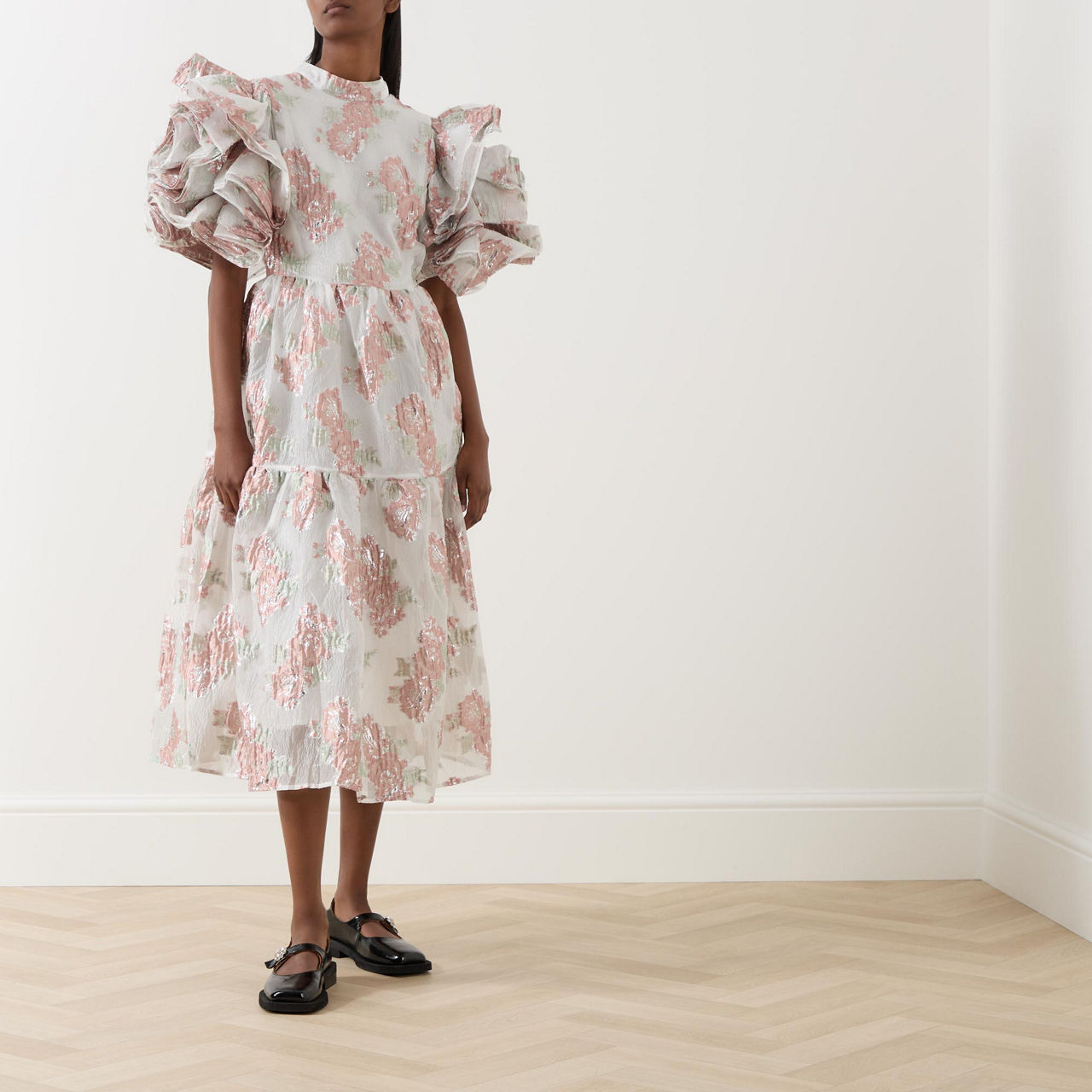 Sister Jane Lucie Ruffle Sleeve Dress