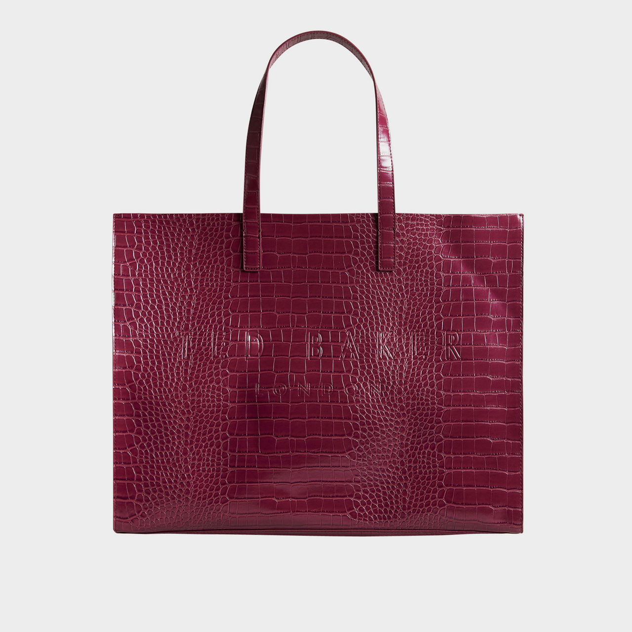 TED BAKER Allicon Mock Croc Icon Tote Bag