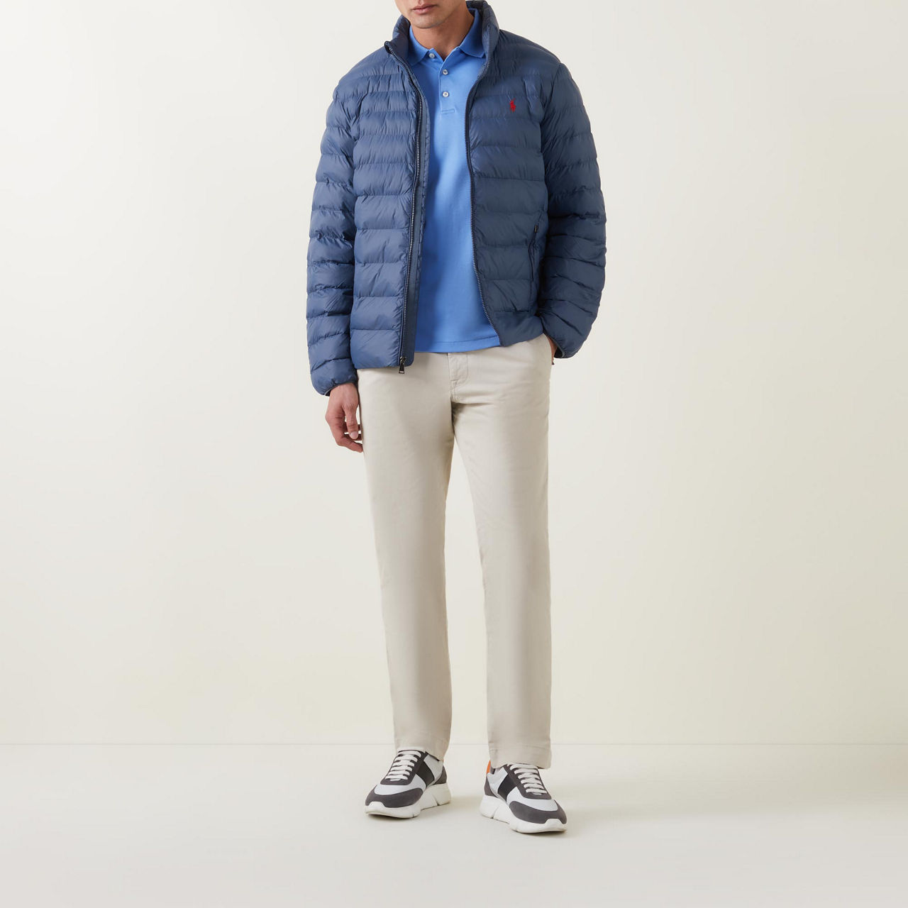 Ralph lauren slim puffer 2024 jacket