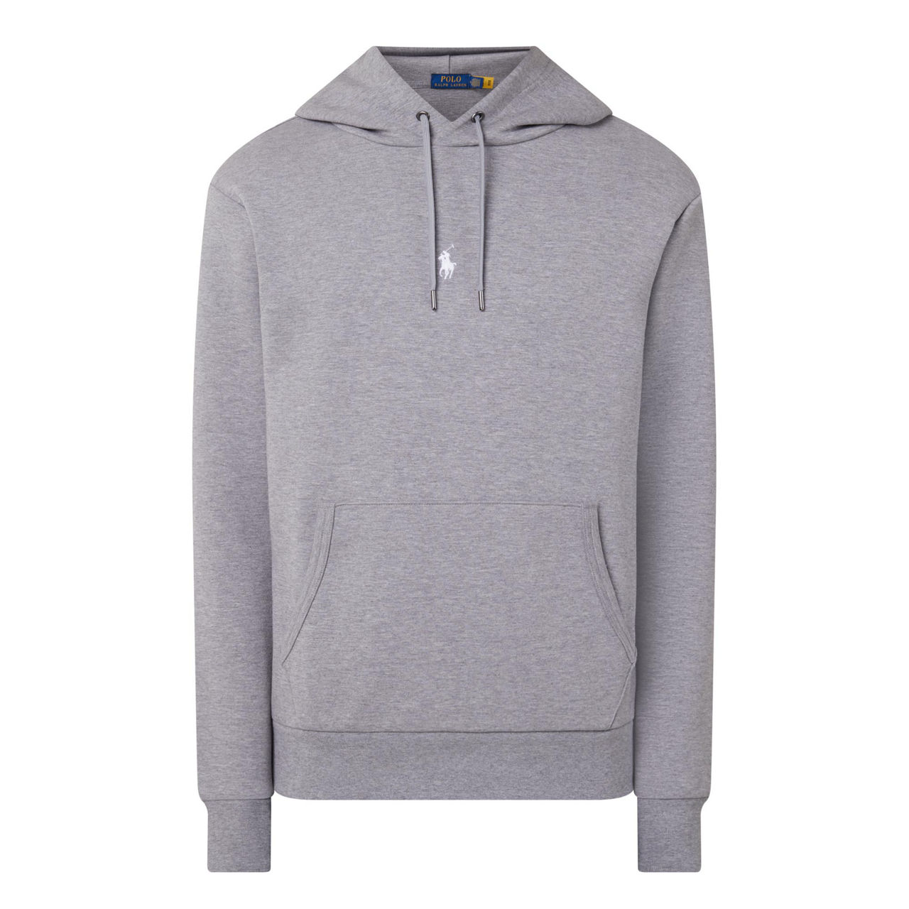 Polo double knit logo sales hoodie