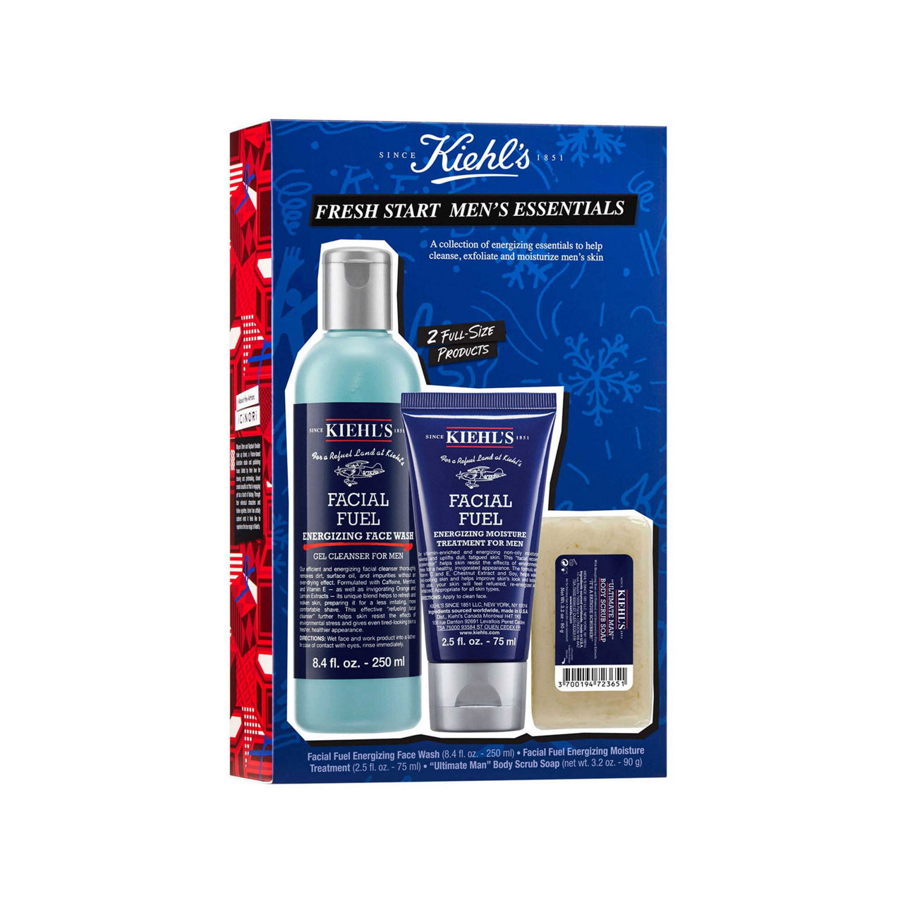 Energizing Essentials Set - Skincare Gifts for Men - Kiehl's Canada