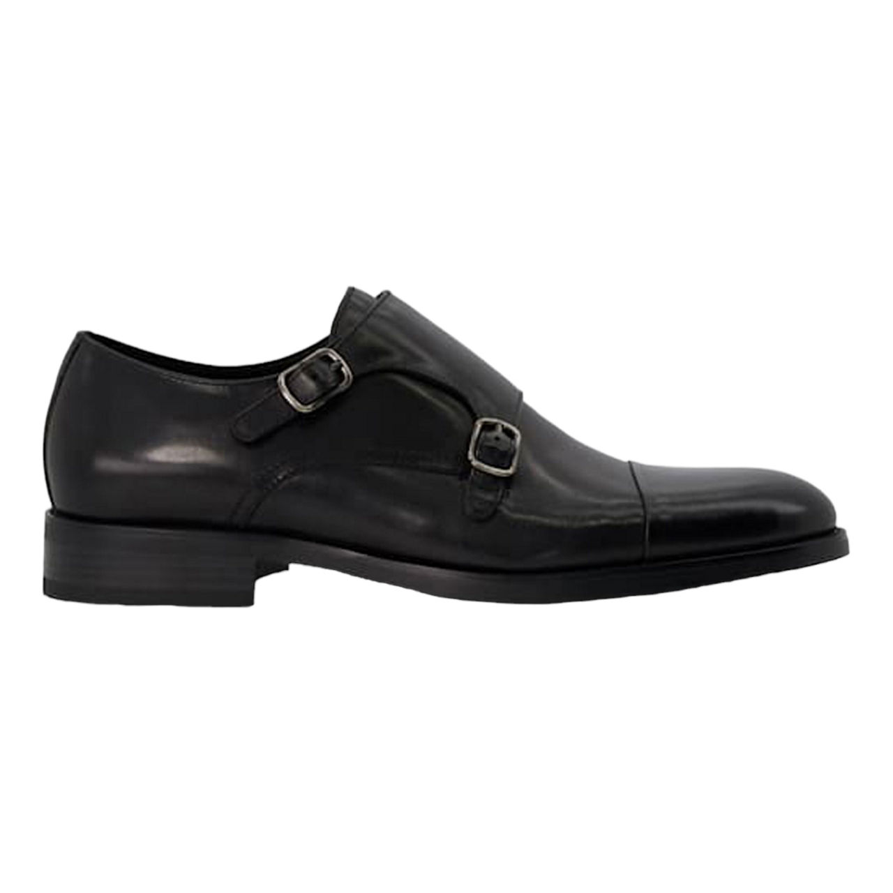 Monk strap black shoes sale