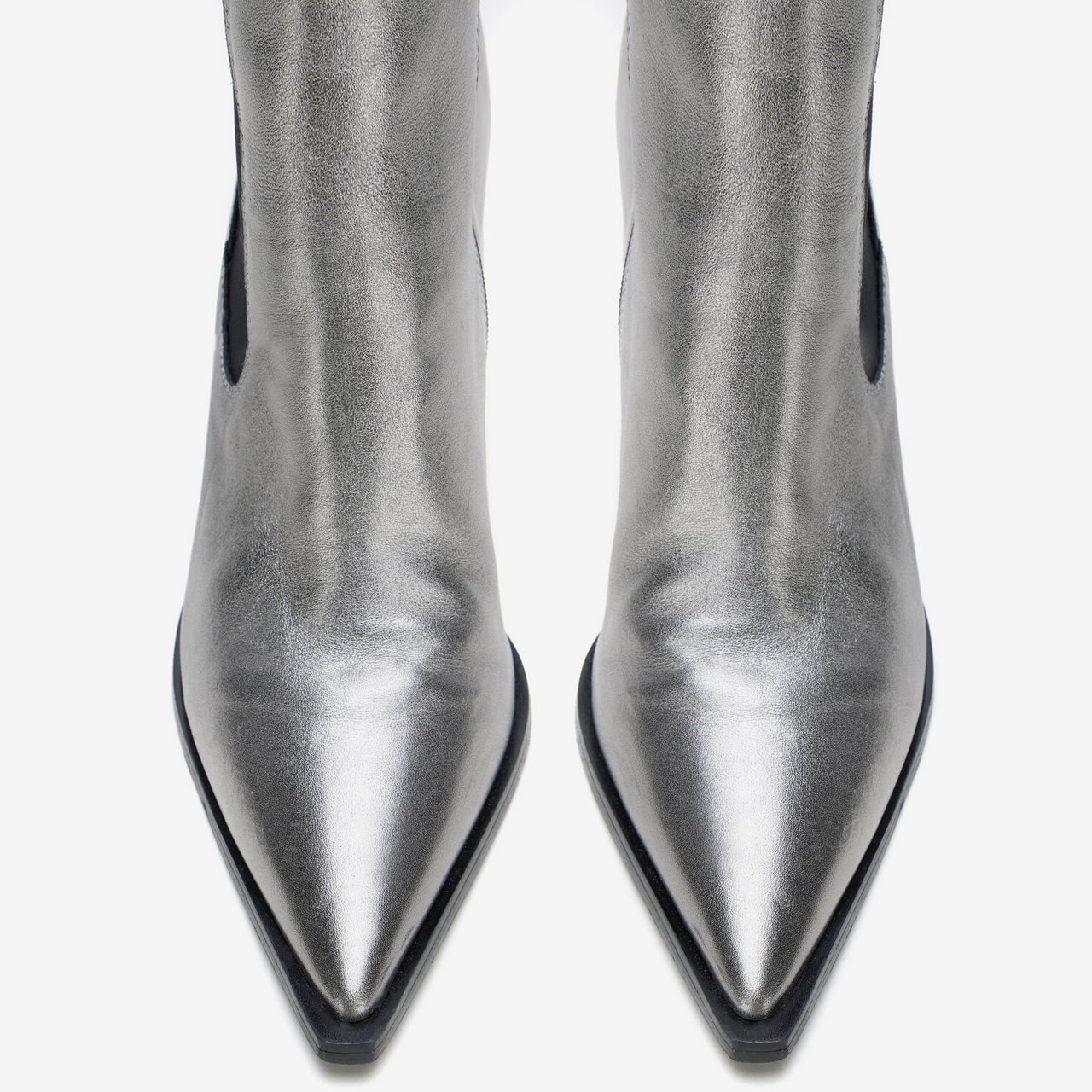 MINT VELVET Metallic Heeled Chelsea Boots