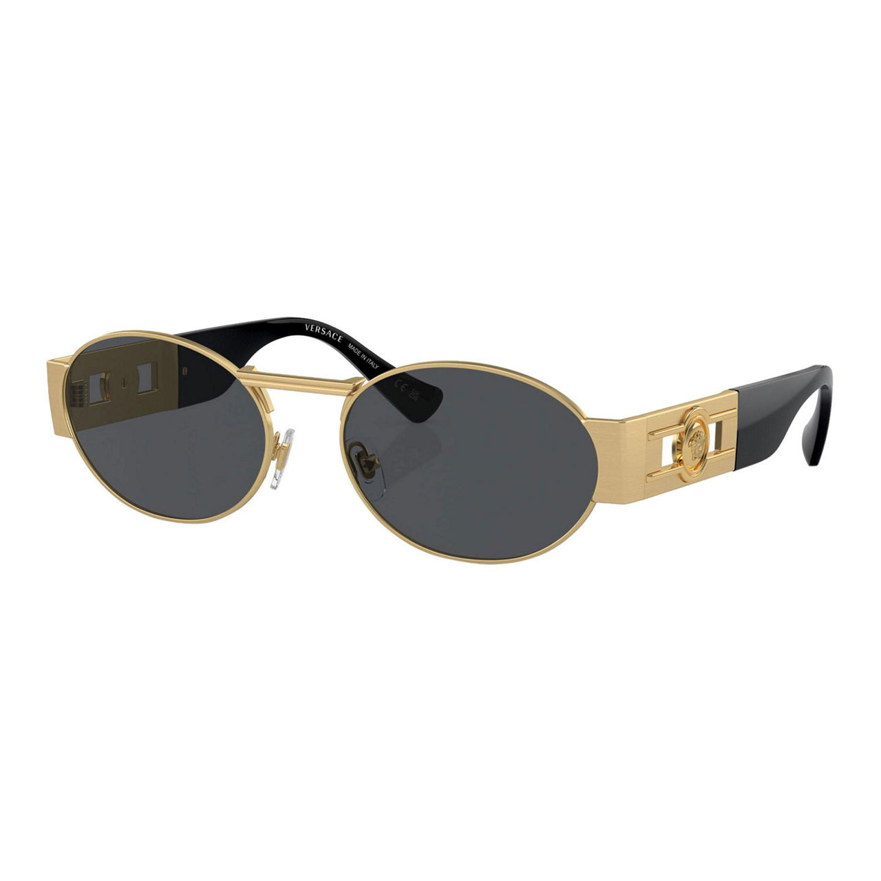 Men's sunglasses outlet with gold trim