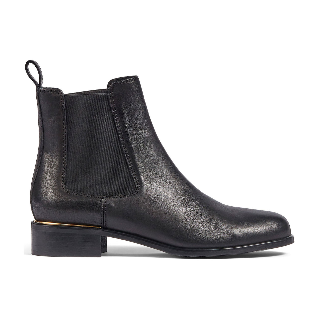 LK BENNETT Ezra Leather Chelsea Boots