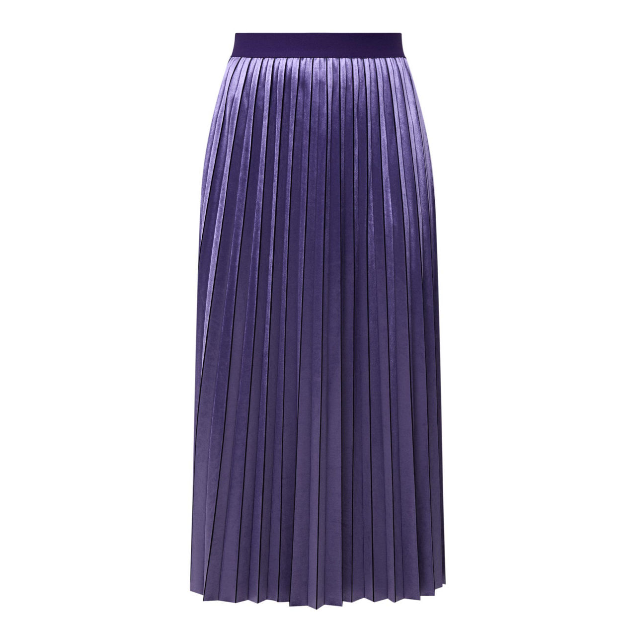 Shimmer Pleated Skirt