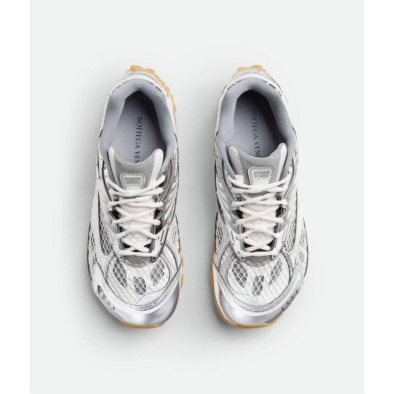 スニーカー Bottega Veneta Prov Victory Bottega Veneta Sneaker Leather Prov Victory Travertine | Low