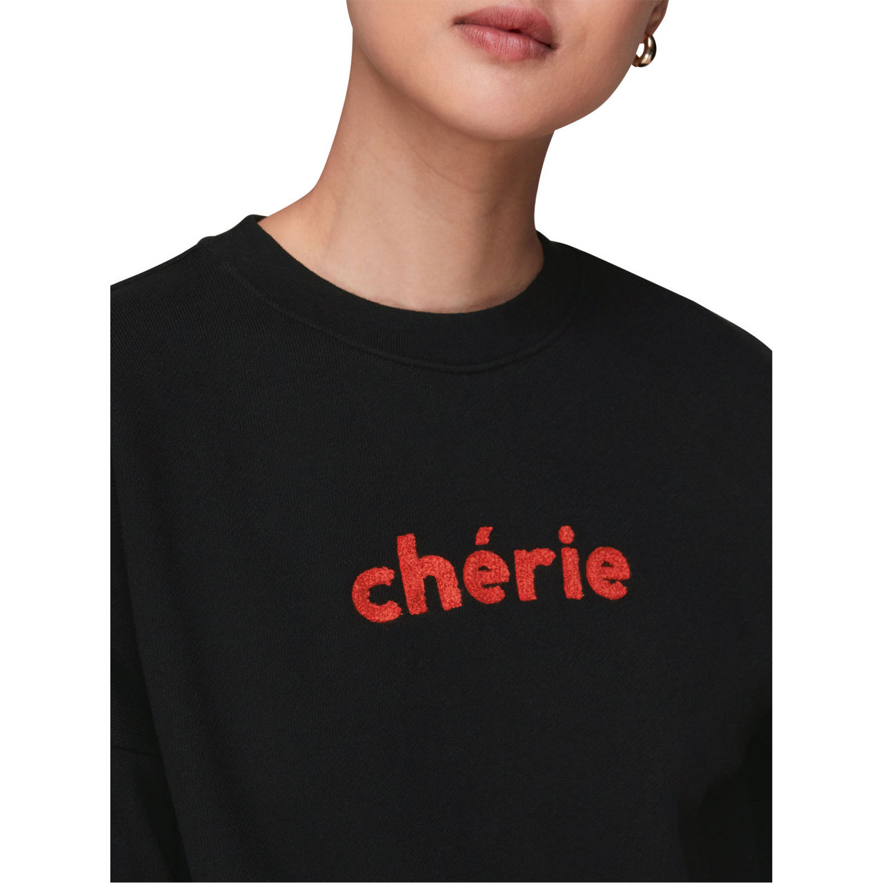 Whistles cherie sweatshirt hotsell