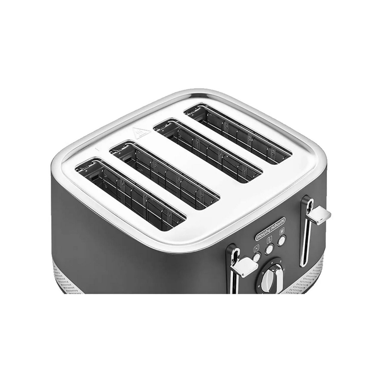 MORPHY RICHARDS MR Illumination Matt Steel 4 Slice Toaster