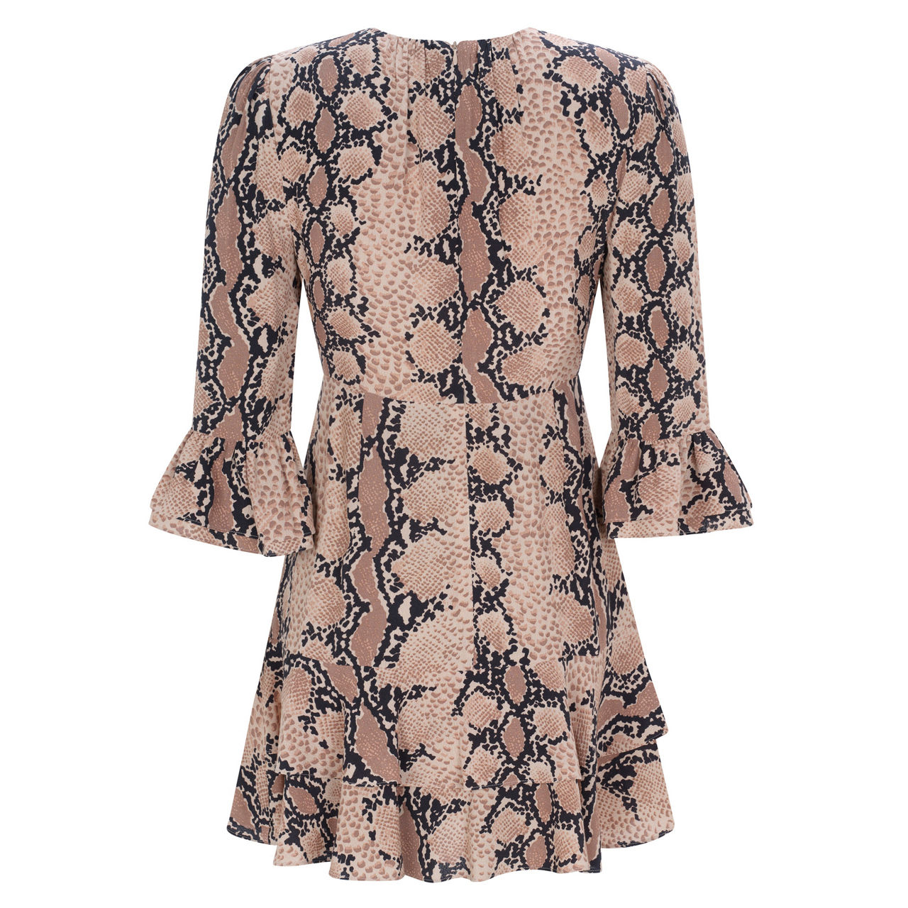 Mini snake print outlet dress