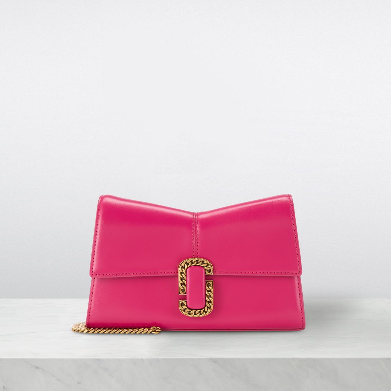 Should I Go Straw Envelope Convertible Clutch Bag - Barbie Pink