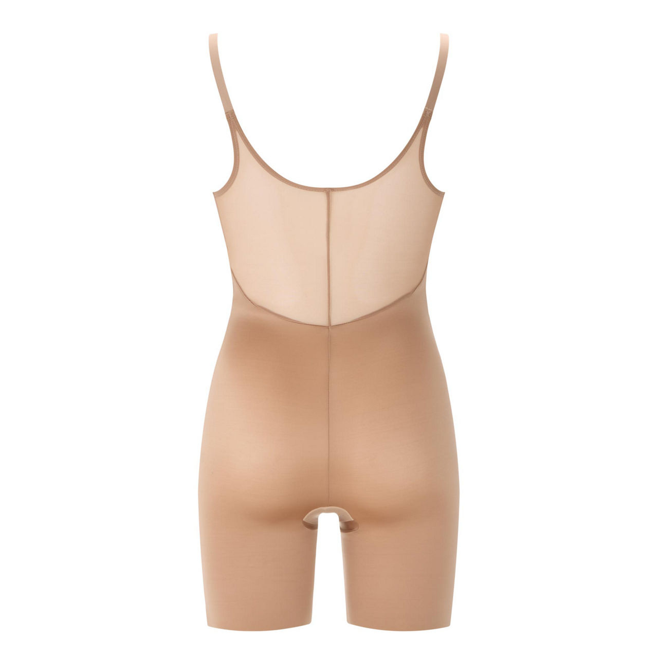 Spanx OnCore Open-Bust Mid-Thigh Bodysuit