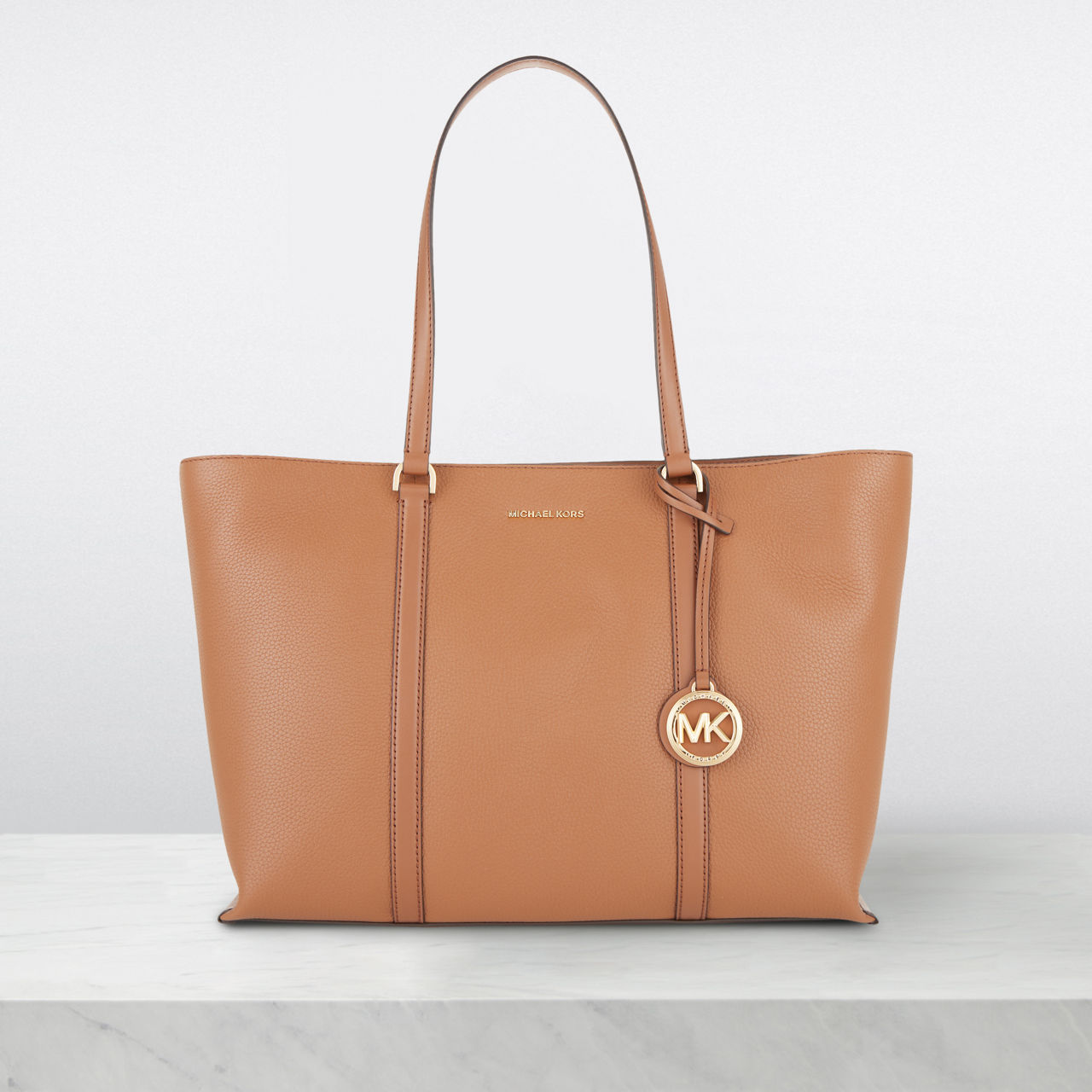 MICHAEL MICHAEL KORS Temple Large Leather Tote Bag