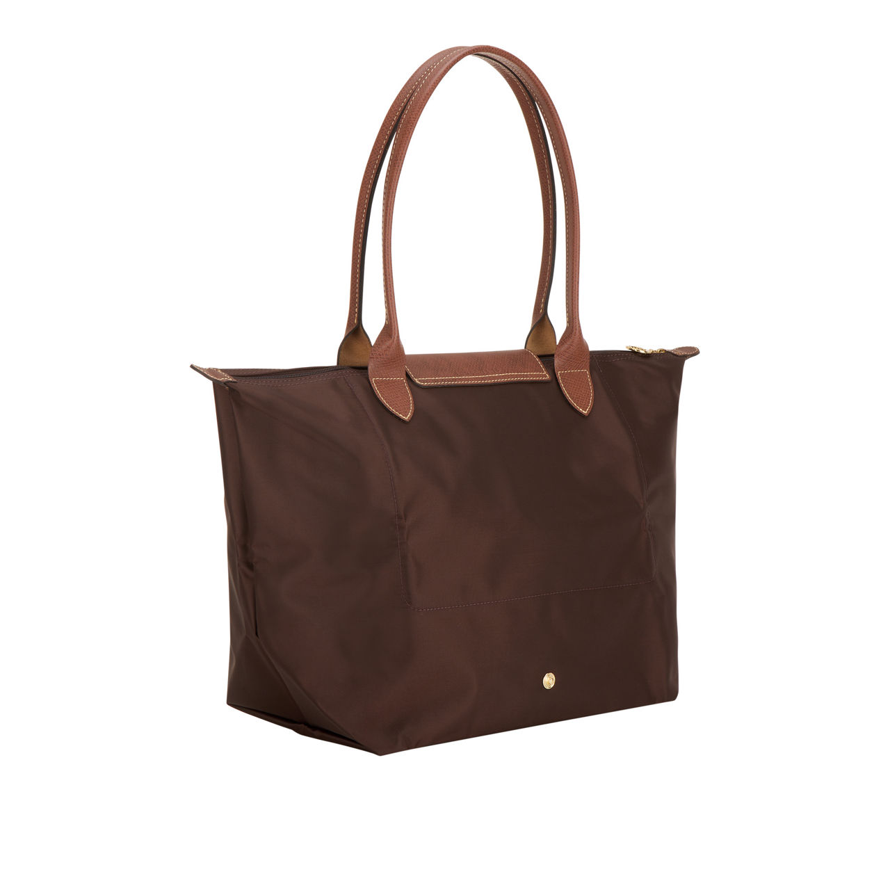 LONGCHAMP The Sustainable Edit Le Pliage Original Large Tote Bag Dark Brown