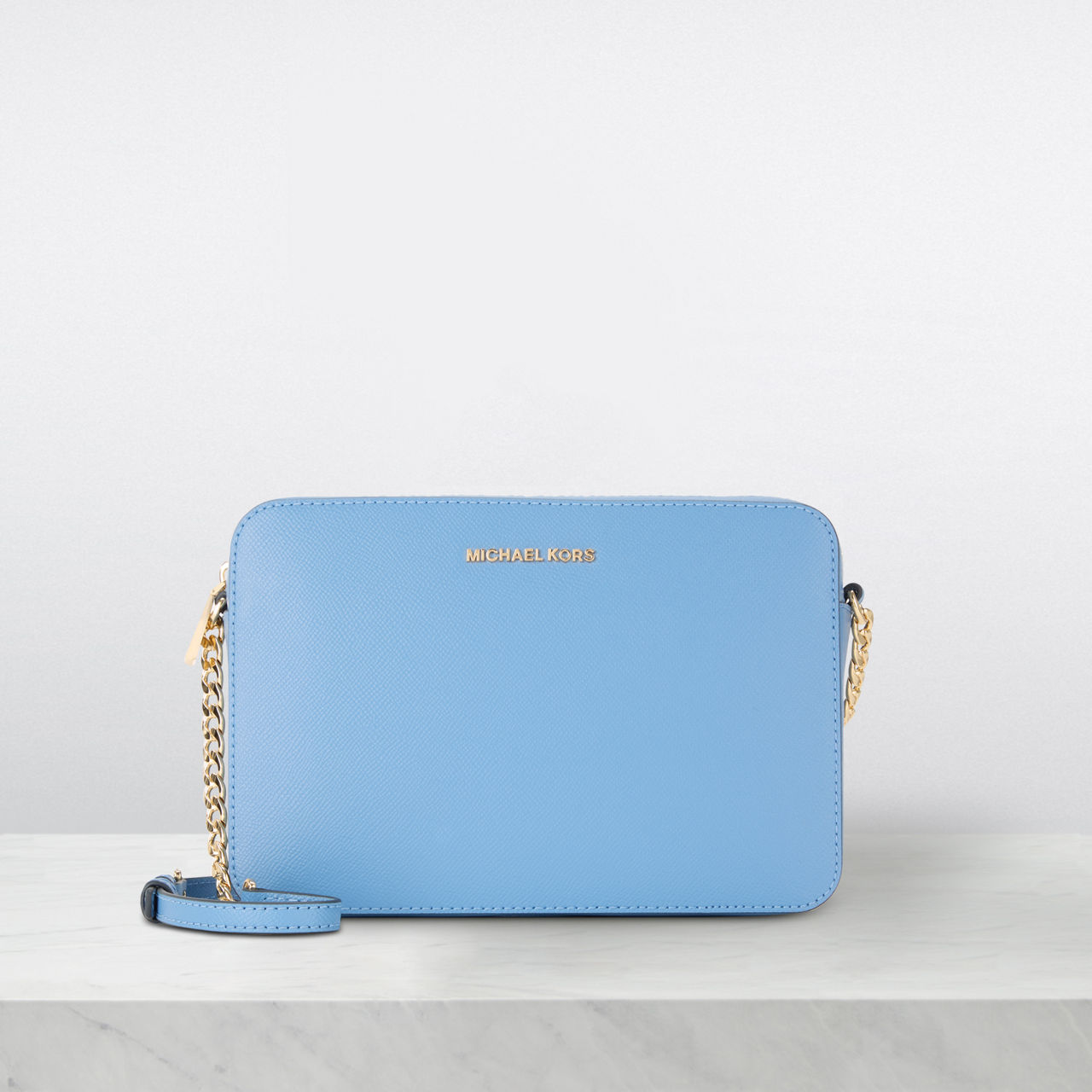 Michael kors on sale blue crossbody bag