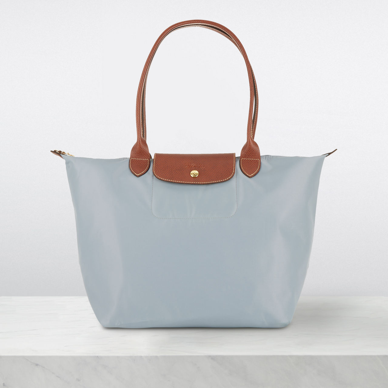 Longchamp le pliage blue mist best sale