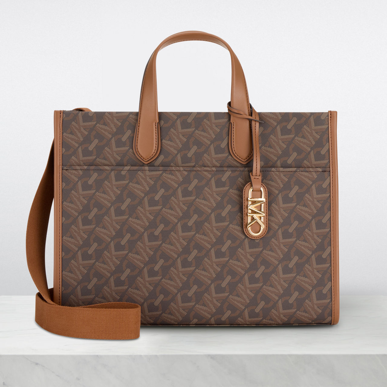 Michael kors brown bag brown cheap thomas