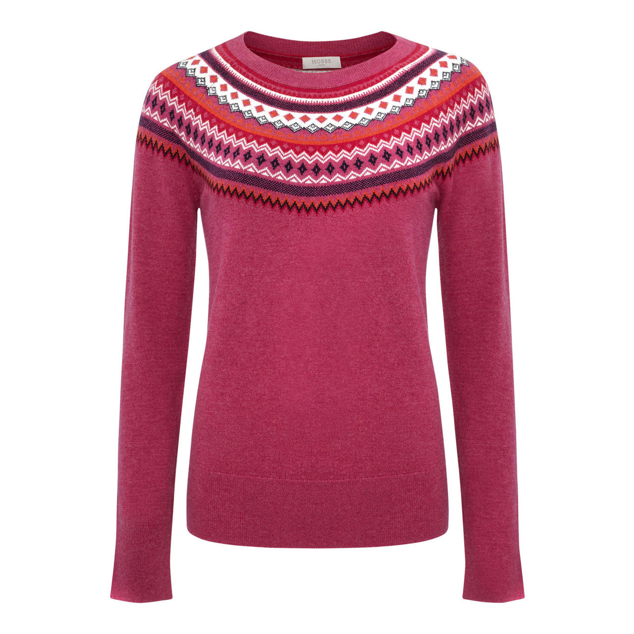 HOBBS Greta Fairisle Sweater