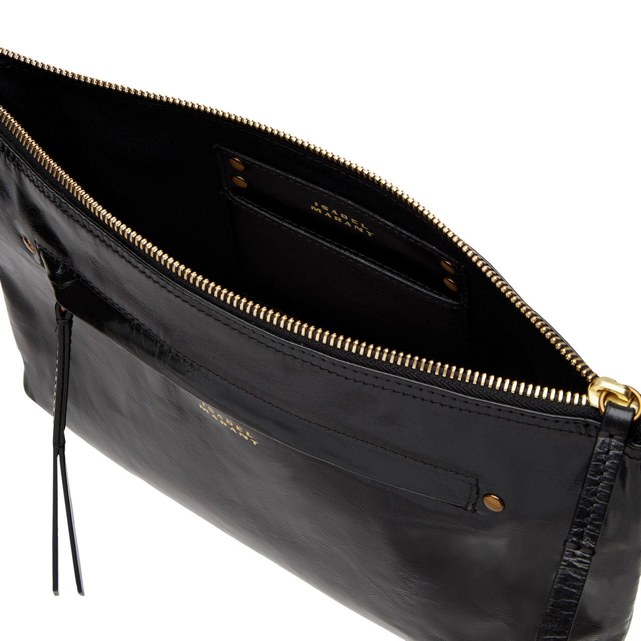 ISABEL MARANT Nessah Zipped Crossbody Bag