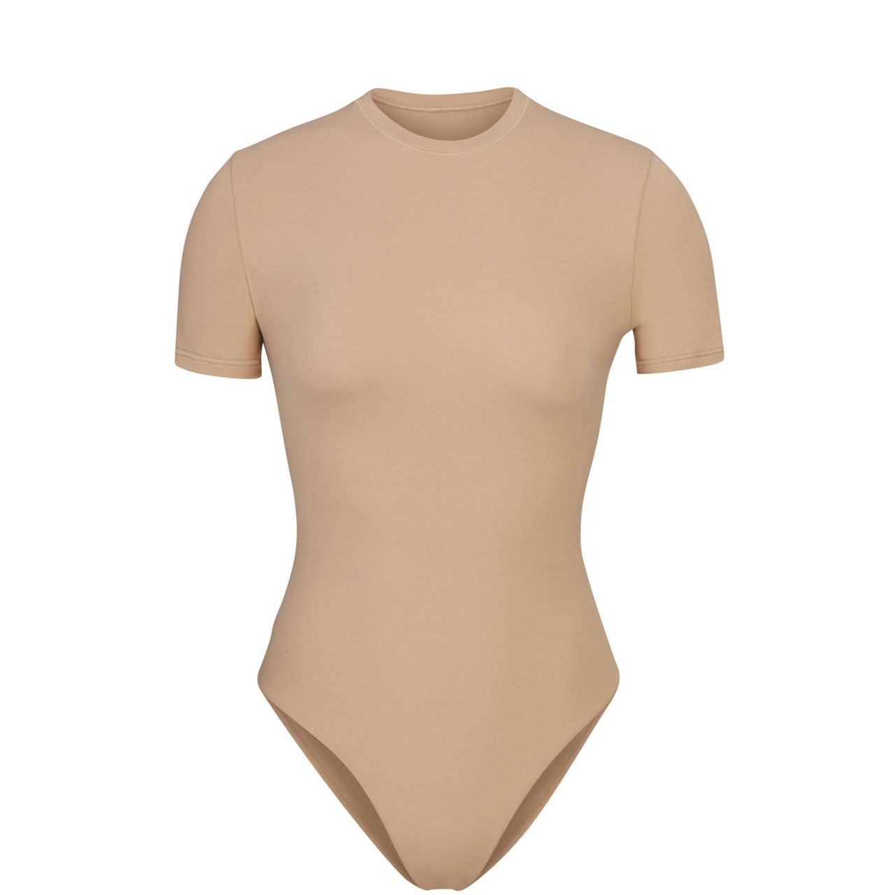 SKIMS Square Neck Bodysuit Clay