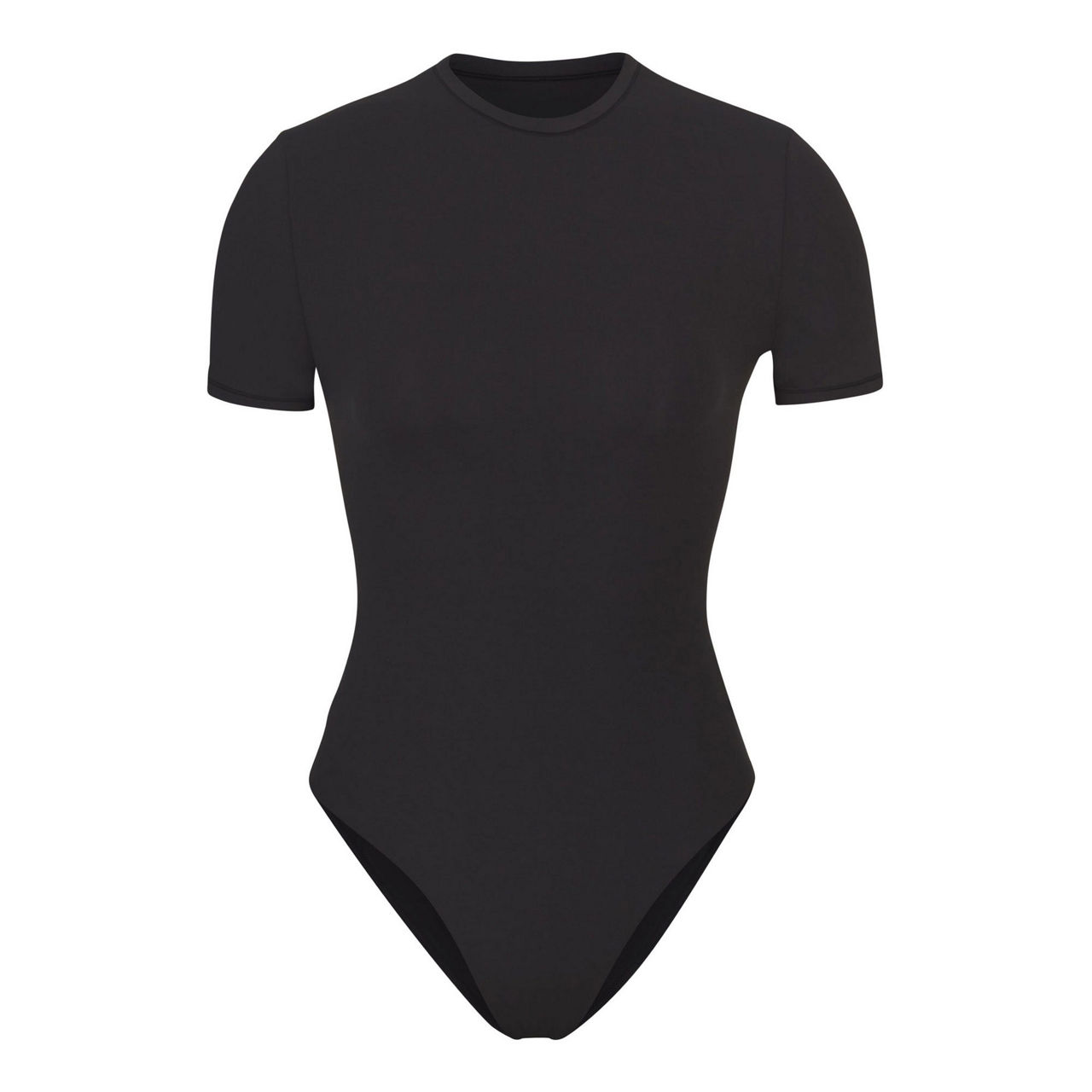 SKIMS Fits Everybody Square Neck Bodysuit - Onyx