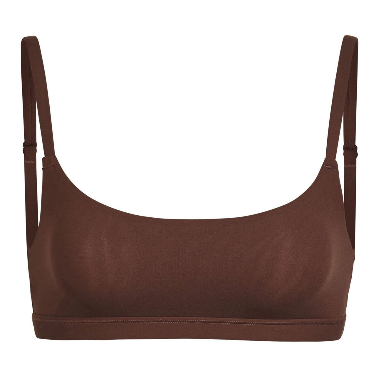 SKIMS Fits Everybody Crossover Bralette Sienna - Light Brown