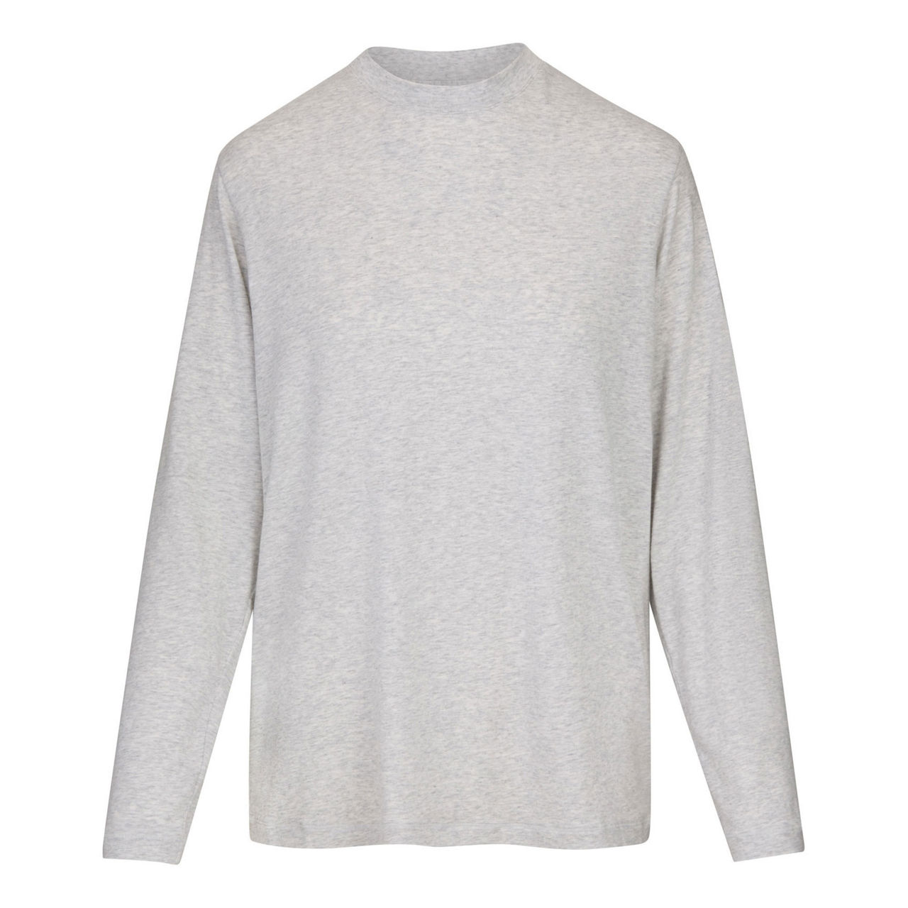 SKIMS Boyfriend stretch-jersey T-shirt - Light Heather Grey