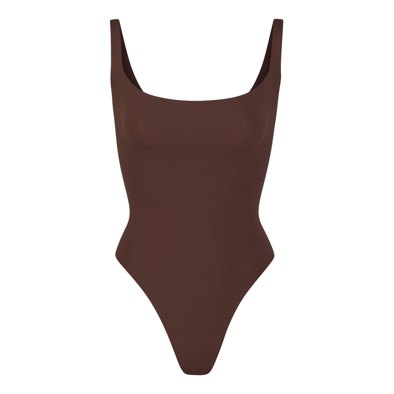 Seamless Sculpt Brief Bodysuit - Cocoa