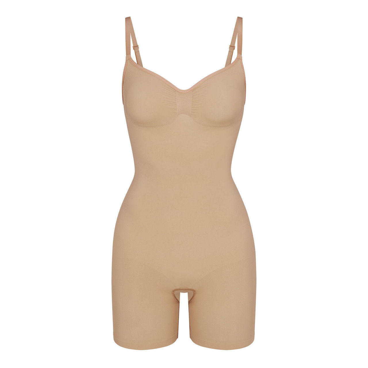 SKIMS Seamless Sculpt Brief Bodysuit - Sand